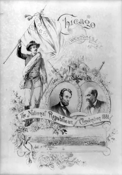 Chicago welcomes the National Republican Convention 1888