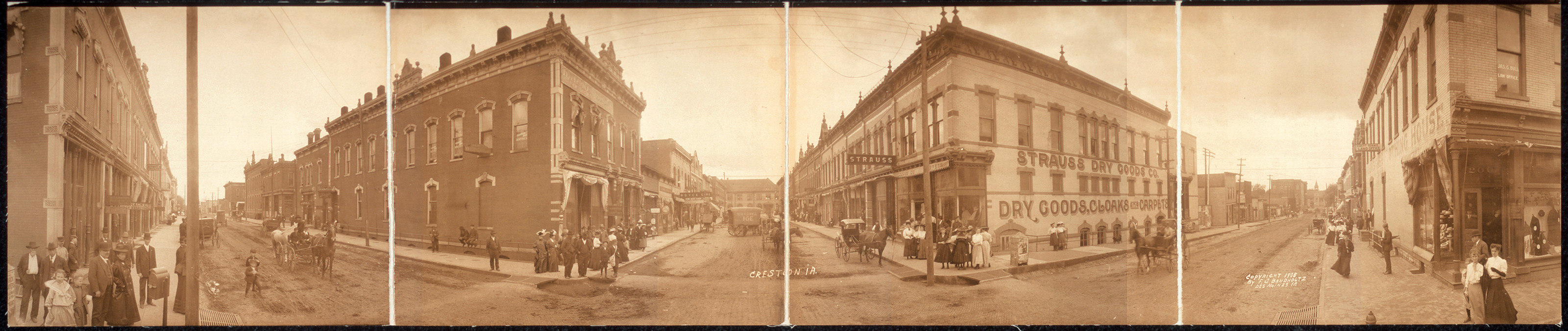 Creston, Iowa, 1908, 1908 — historic image