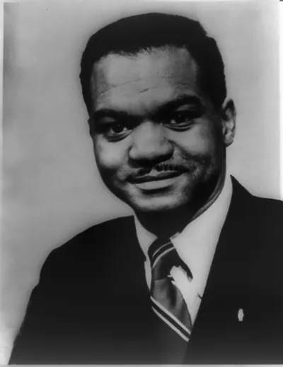 [Walter Fauntroy, head-and-shoulders portrait, facing left]