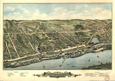 Windsor Locks, Connecticut, 1877