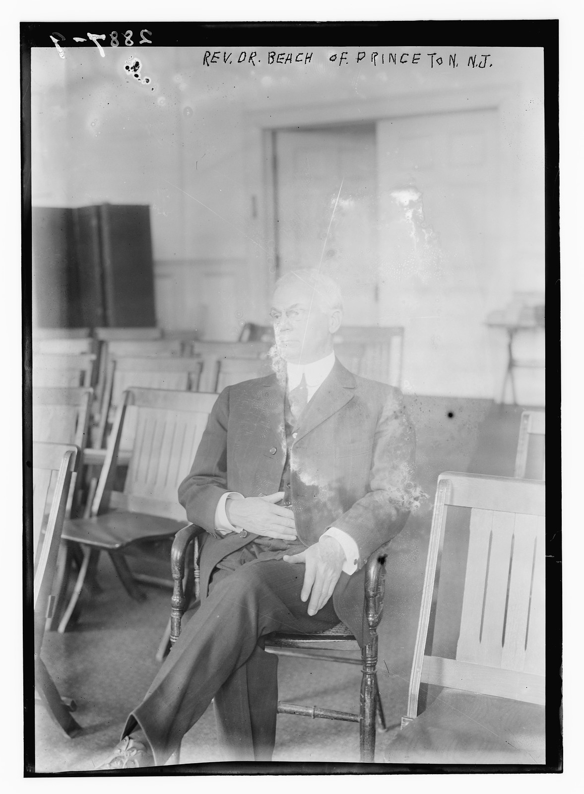 Rev. Dr. Beach of Princeton, N.J., n/a — historic photograph