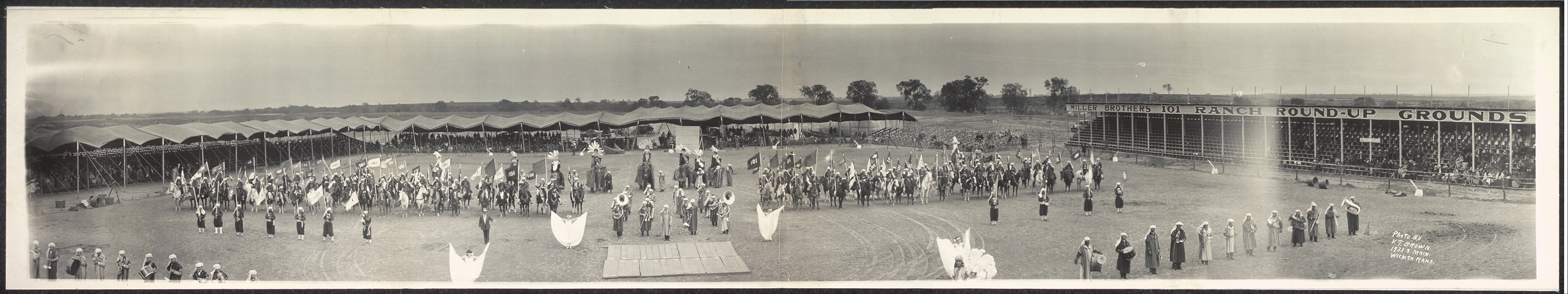 101 Ranch Show Ponaca City, Oklahoma, 1927, 1927 — historic image