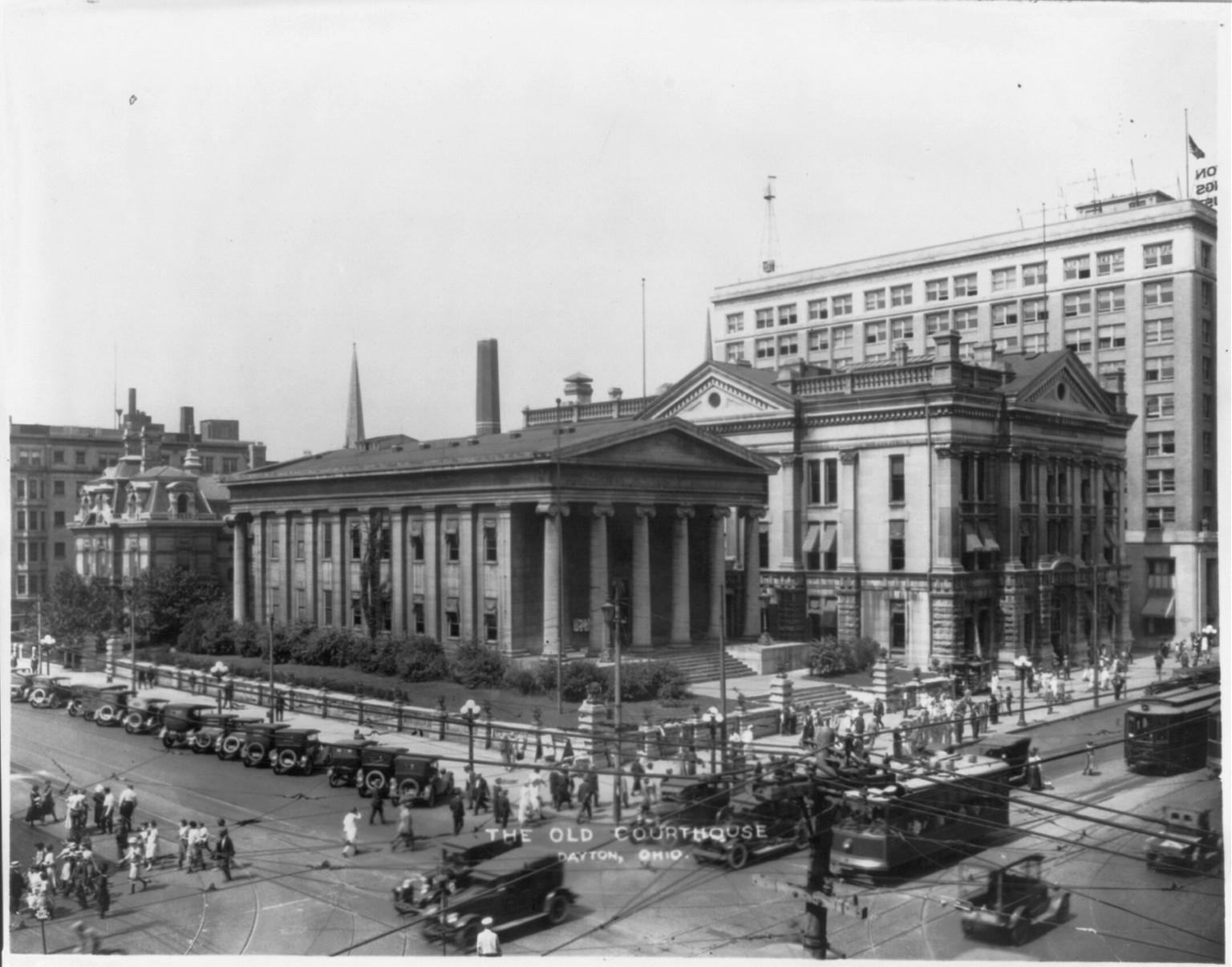 The old courthouse [Montgomery County Court House], Dayton, Ohio, c1923. — historic photograph