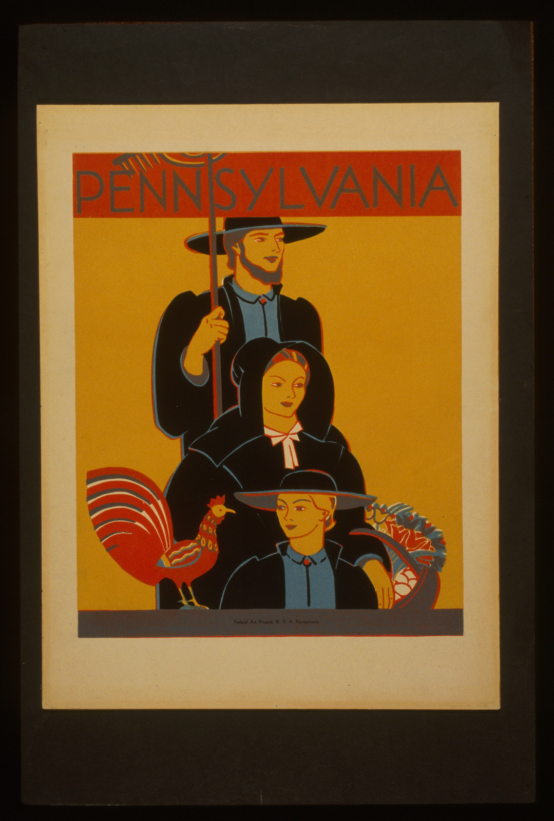 Pennsylvania, 1936 — vintage poster