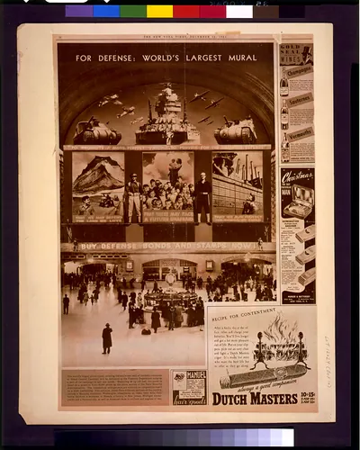 For defense: world's largest mural
