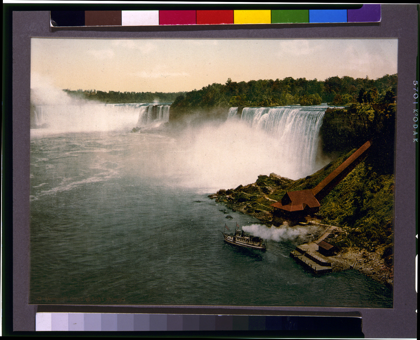 Niagara, general view of falls, c1898. — historic print