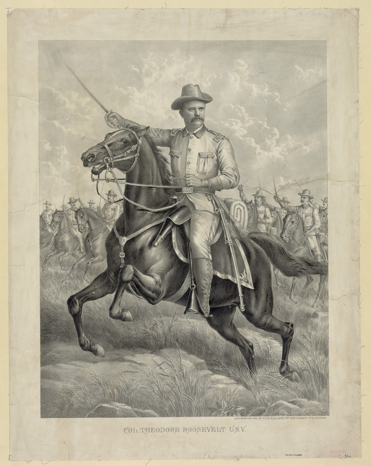 Col. Theodore Roosevelt U.S.V. — historic image