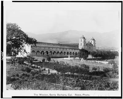 The Mission, Santa Barbara, Cal. / Reed, photo.
