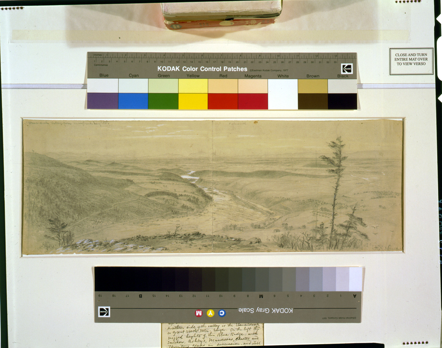 Shenandoah Valley from Maryland heights, [1864] — historic drawing