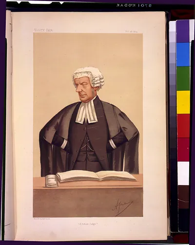 A future judge / Ape ; Vincent Brooks, Day & Son, lith.