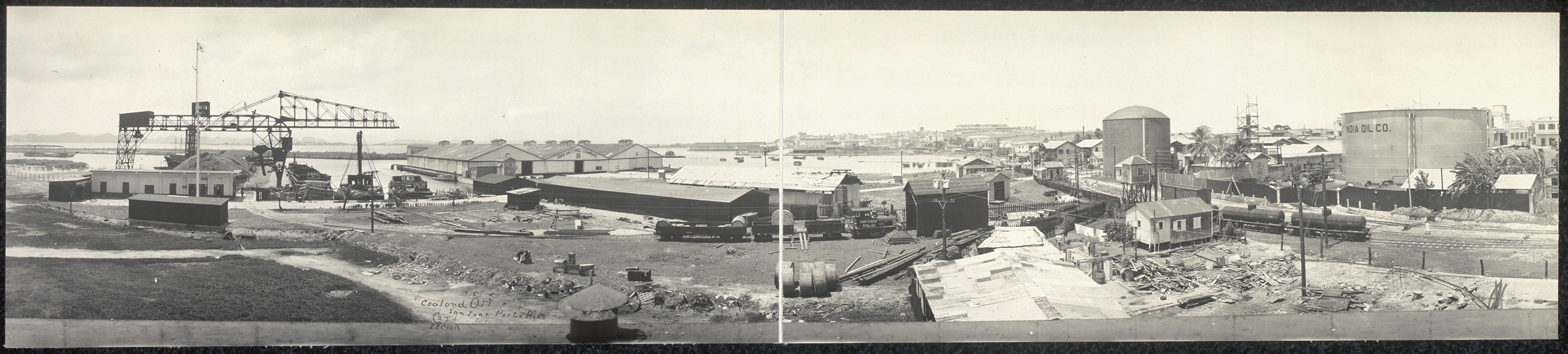 Coaland Oil, San Juan, Puerto Rico, 1919 — historic image