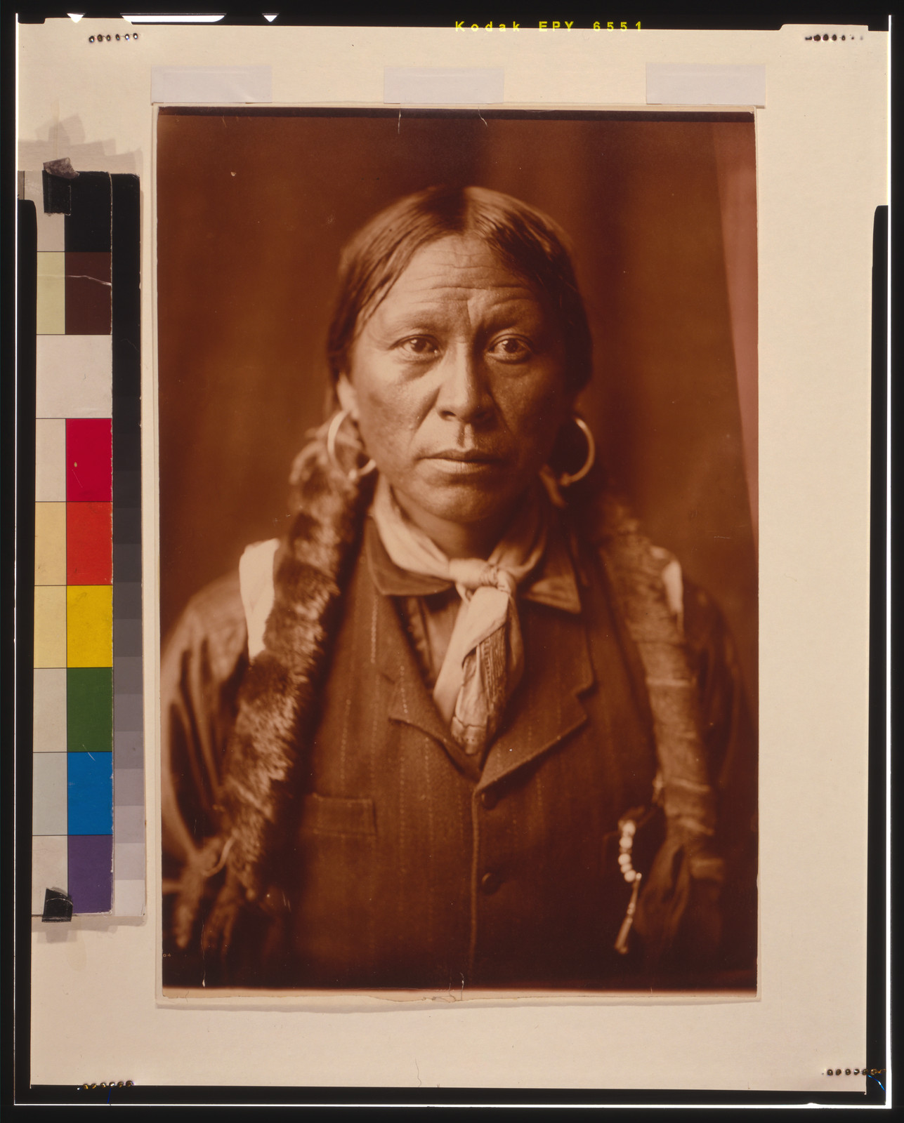 A Jicarilla man, c1904. — historic photograph