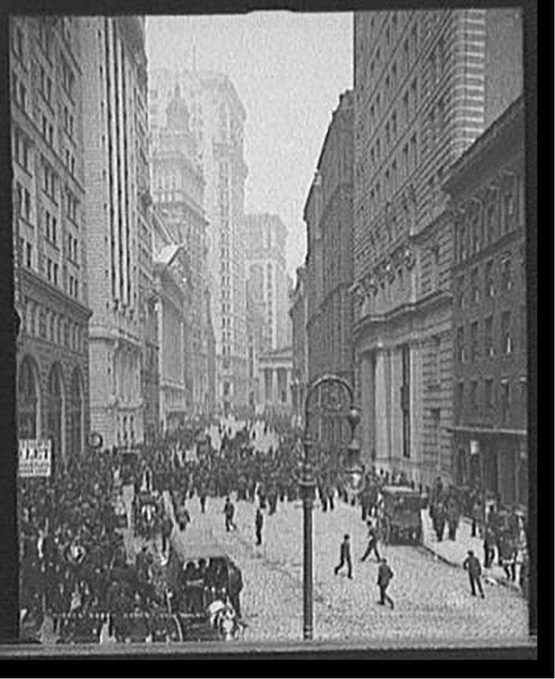 Broad Street, New York, c1905. — historic photograph