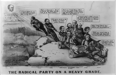 The Radical Party on a heavy grade / J.M. Ives, del. ; on stone by Cameron.