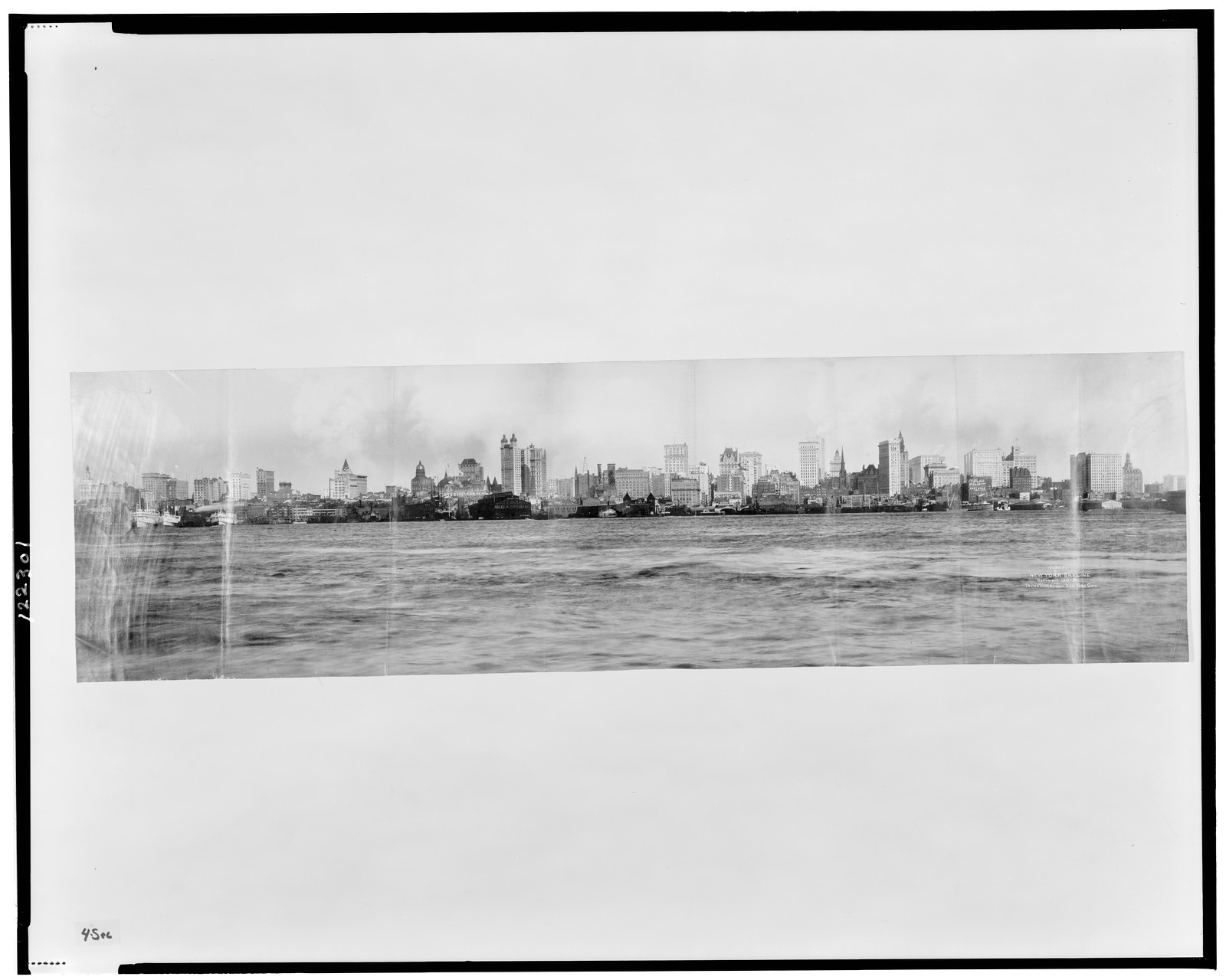 1902, New York skyline, 1902 — historic photograph