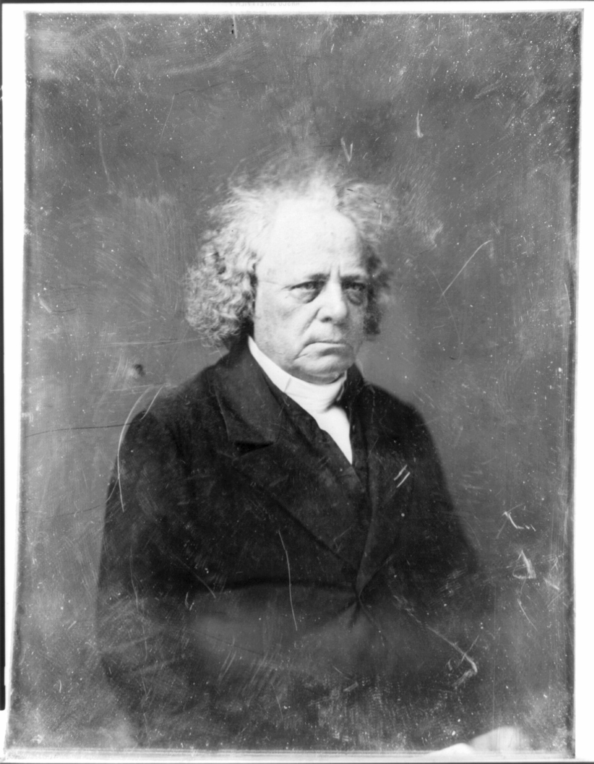 [John Francis, half-length portrait, three-quarters to the right], [between 1844 and 1860] — historic photograph