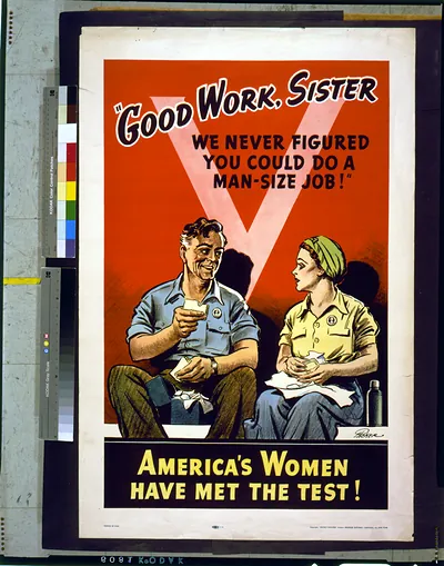Good Work, Sister" - America's Women Have Met the Test!