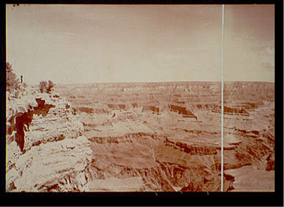 The Grand Canyon of Arizona from O'Neill Point, c1902. — historic photograph