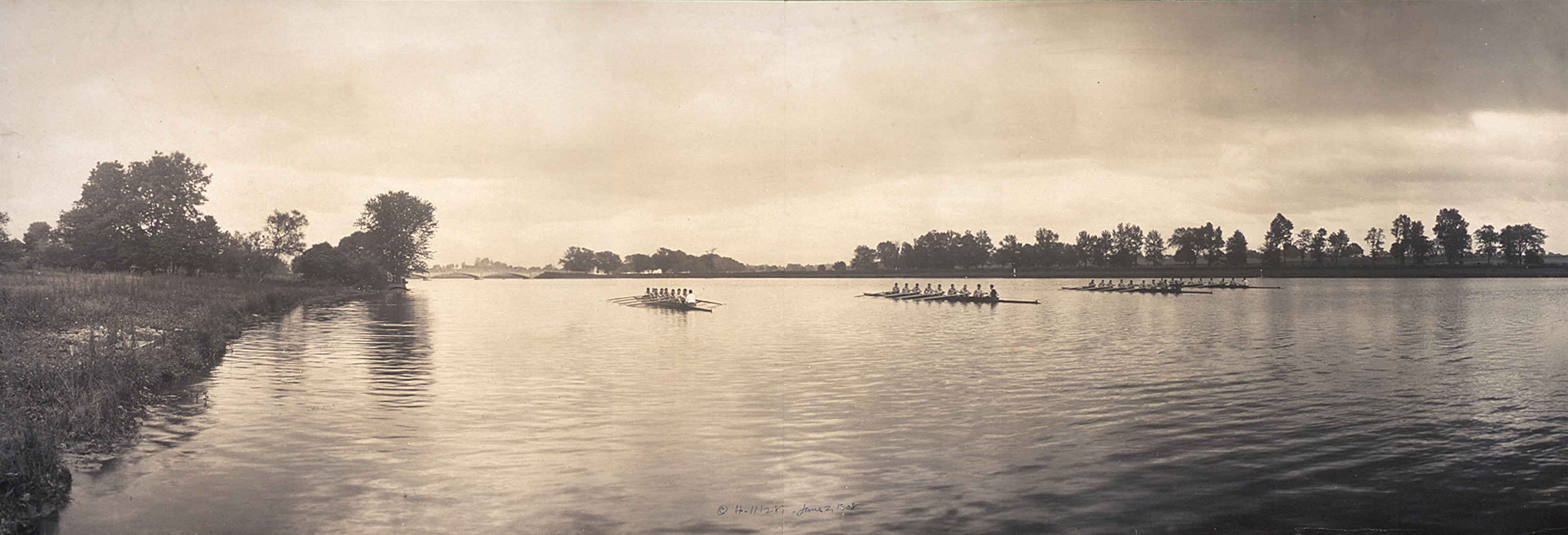 Carnegie Lake, Princeton 190, New Jersey, 1908 — historic image