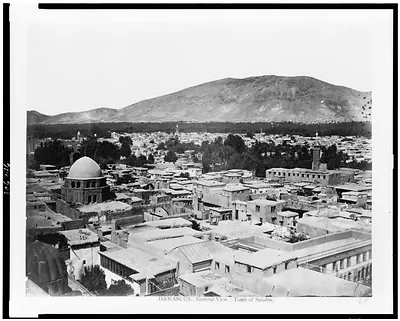 Damascus. General view. Tomb of Saladin / Bonfils.