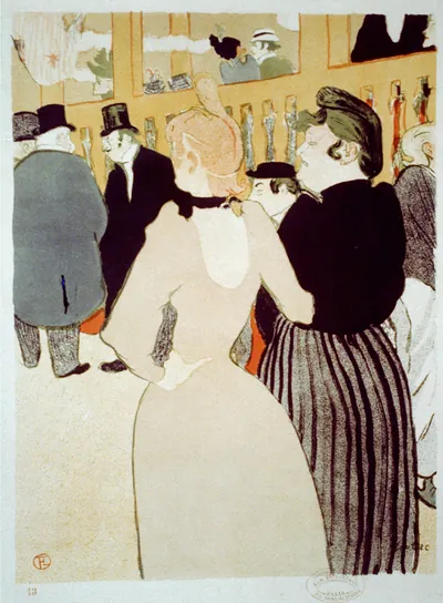 Au Moulin Rouge (la Goulue et sa soeur)