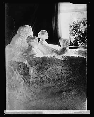 [Sculpture with three female heads], 11/29/20