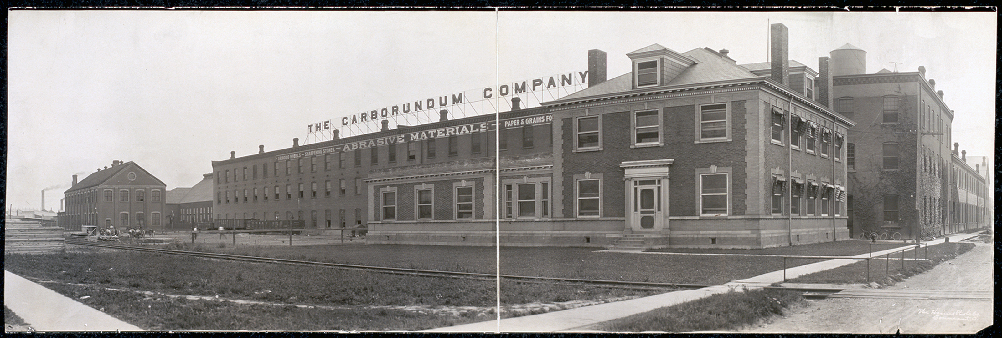 NY 1909 The Carborundum Co. Niagara Falls — historic image