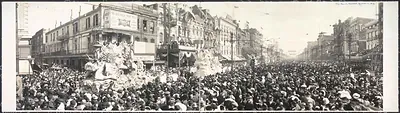 LA Rex Parade New Orleans 1913 PHOTO