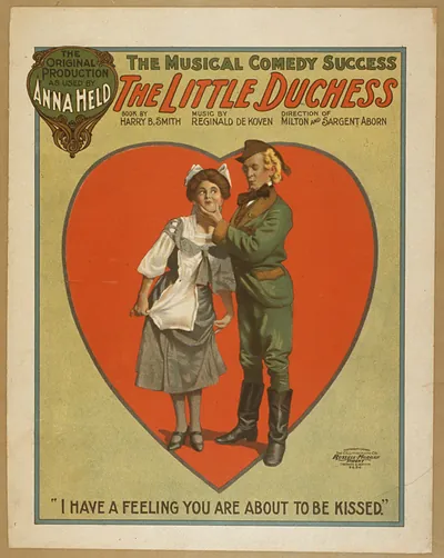 The little duchess the musical comedy success.
