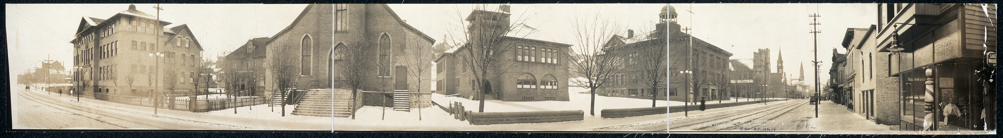 Quincy St. Hancock, Michigan, 1910, 1910 — historic image