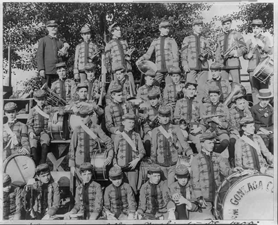 Band, Gonzaga College High School, Washington, D.C., 1900