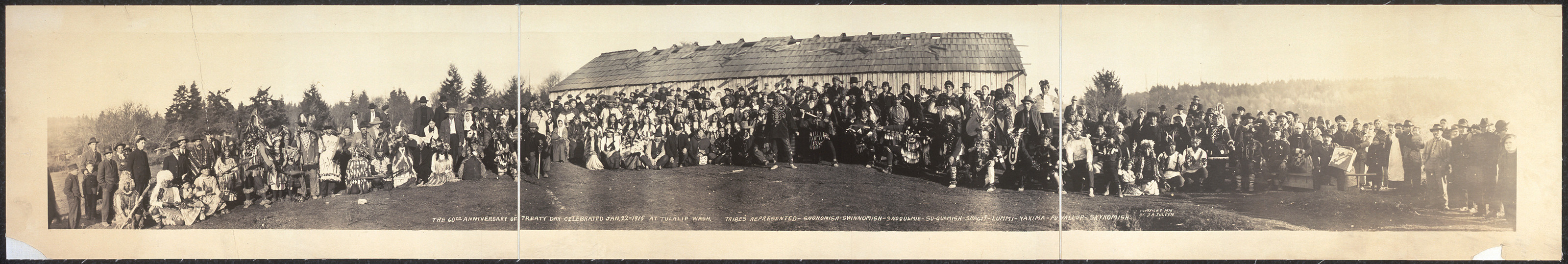 60th Treaty Day at Tulalip, Washington, 1914, 1914 — historic image