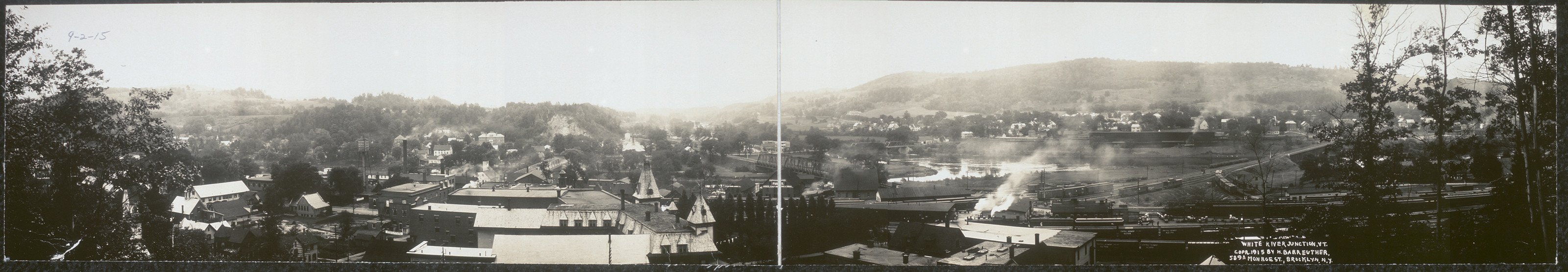 White River Junction, Vermont, 1915, 1915 — historic image