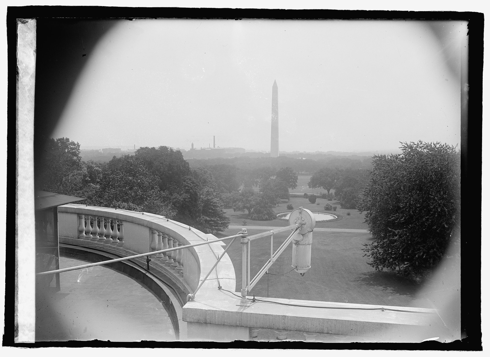 Fire escape, White House, [1923] — historic photograph