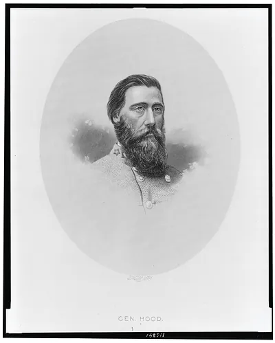 [Gen. John B. Hood, bust portrait in cameo, facing slightly right] / O'Neill, N.Y.