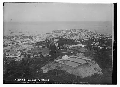 City of Panama and the Harbor