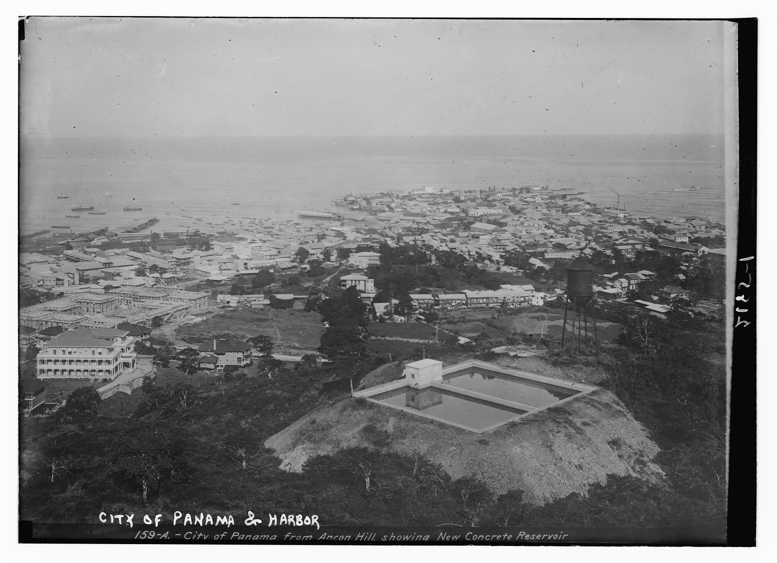 City of Panama and the Harbor, n/a — historic photograph