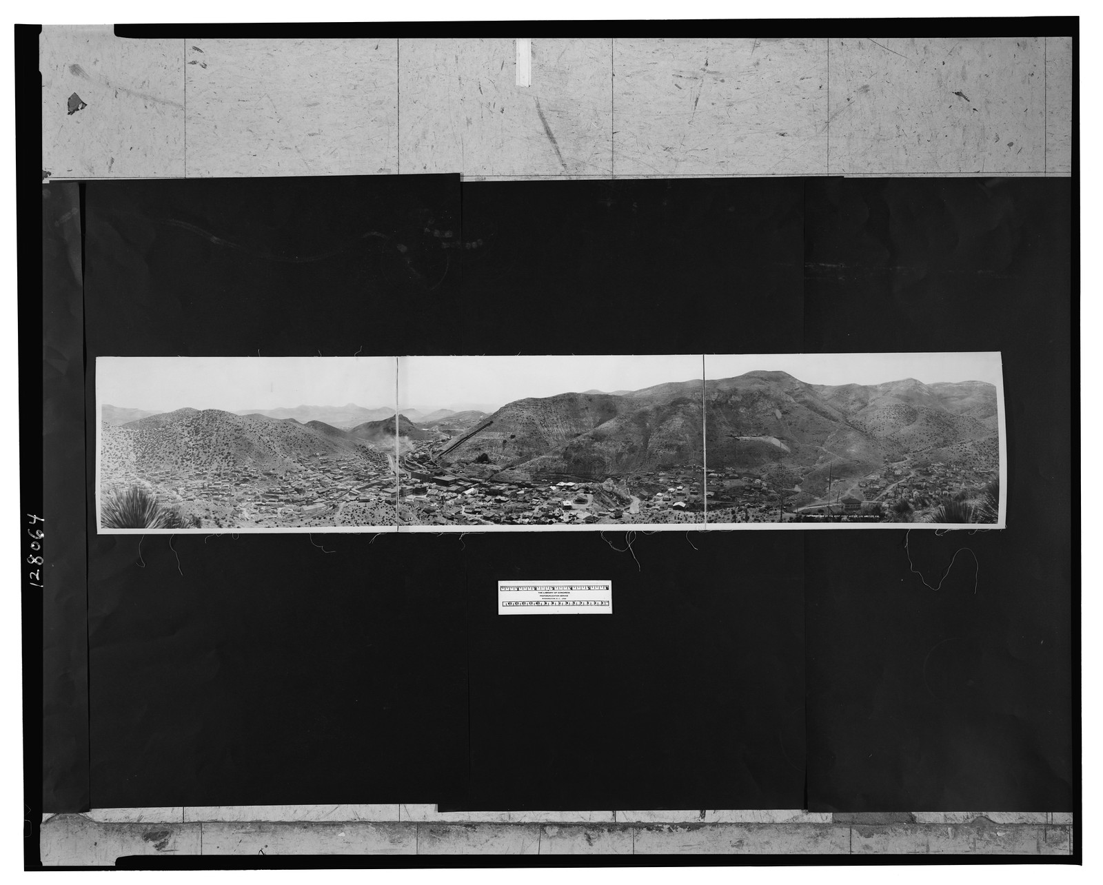 Panorama of Bisbee, Arizona, c1909. — historic photograph