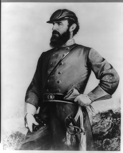 Antique Photo Print - Gen. Stonewall Jackson, C.S.A