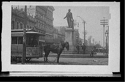 The Clay Monument, [Canal Street], New Orleans