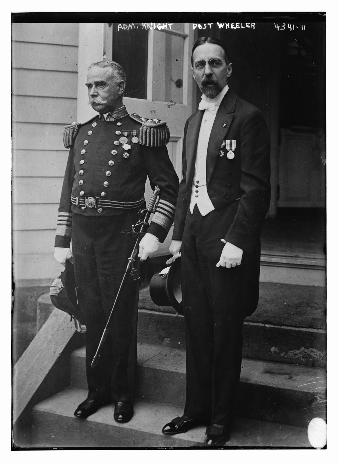 Adm. Knight & Post Wheeler, n/a — historic photograph