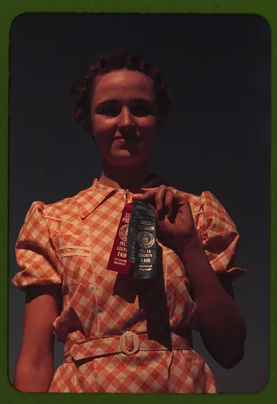 Winner at the Delta County Fair, Colorado