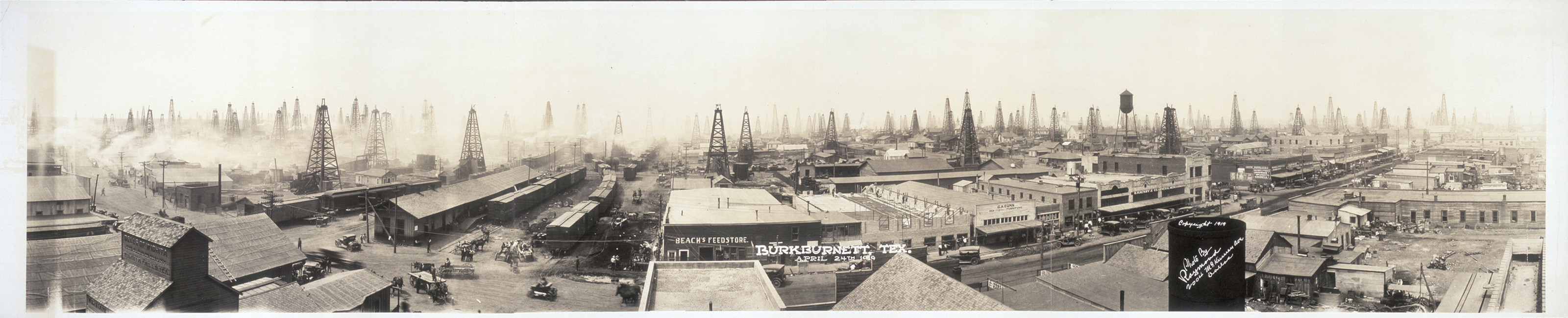 Burkburnett, Tex., April 24th, 1919, Texas, 1919, 1919 — historic image