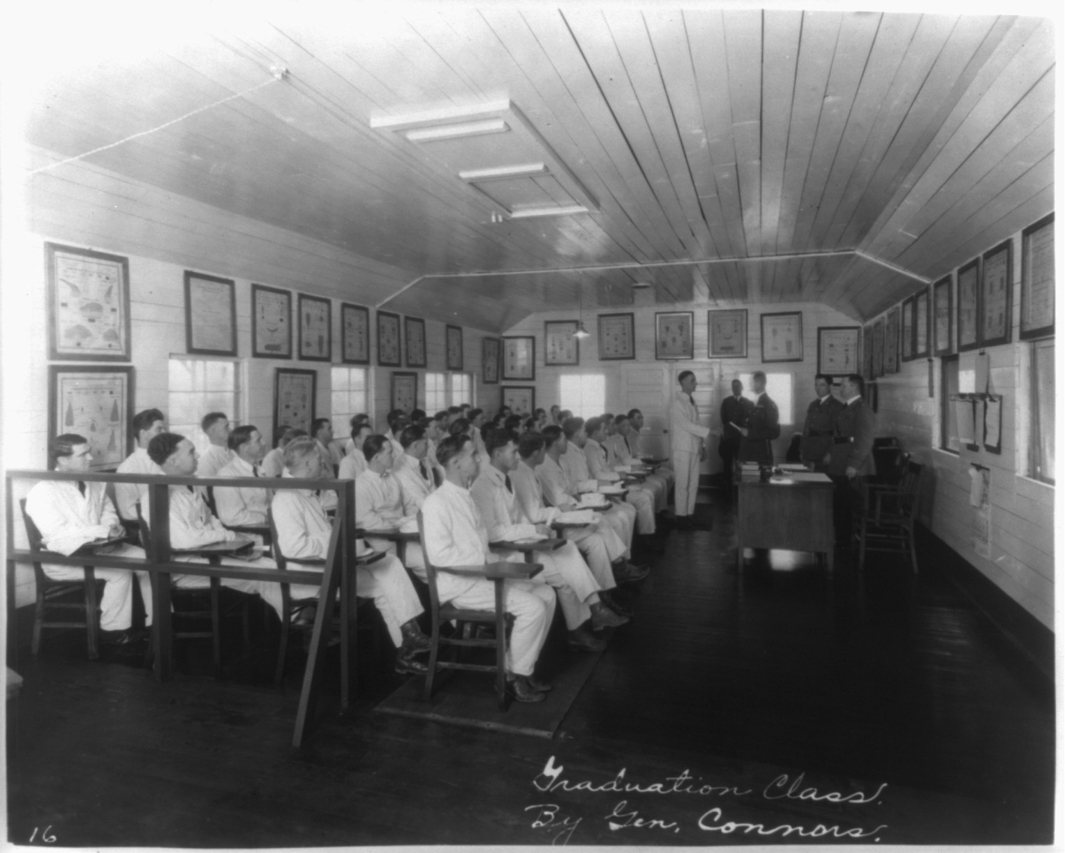 School for Bakers and Cooks, Fort Sam Houston, Tex. Faculty and Instructing personnel — historic photograph