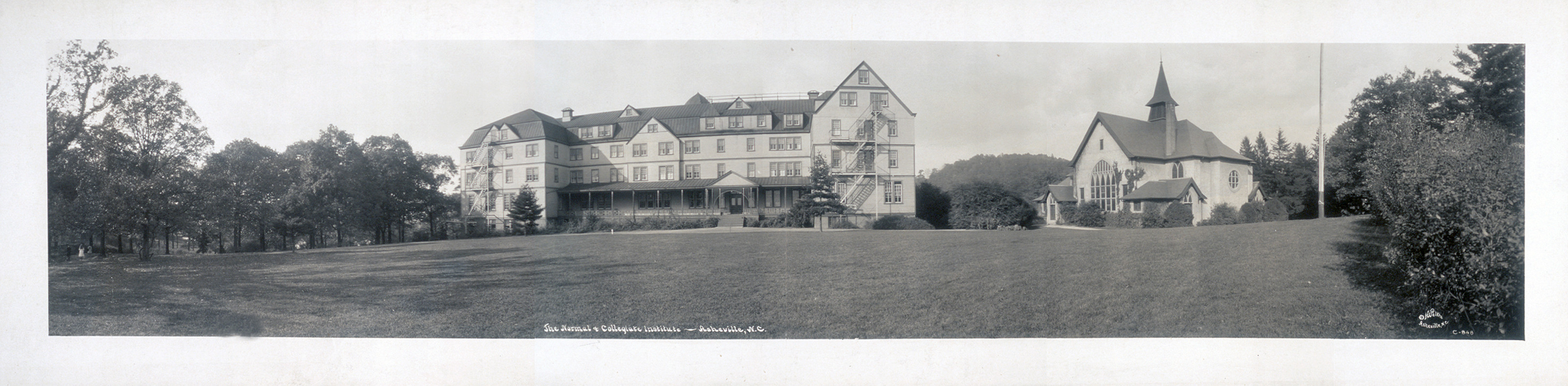 Normal-Collegiate Institute, Asheville, North Carolina, 1914, 1914 — historic image