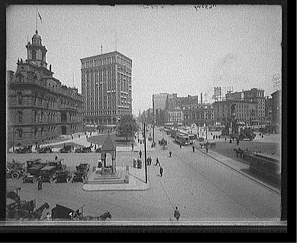 [Campus Martius, Detroit, Mich.], [between 1900 and 1910] — historic photograph