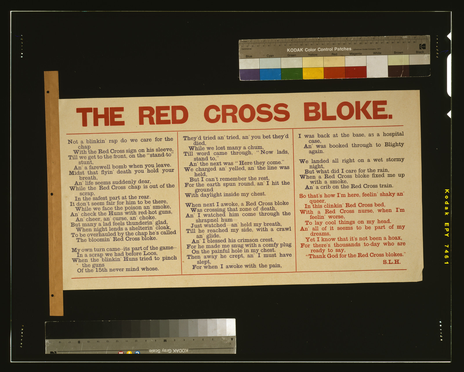 The Red Cross bloke, [S.l. : s.n., 1915] — vintage poster