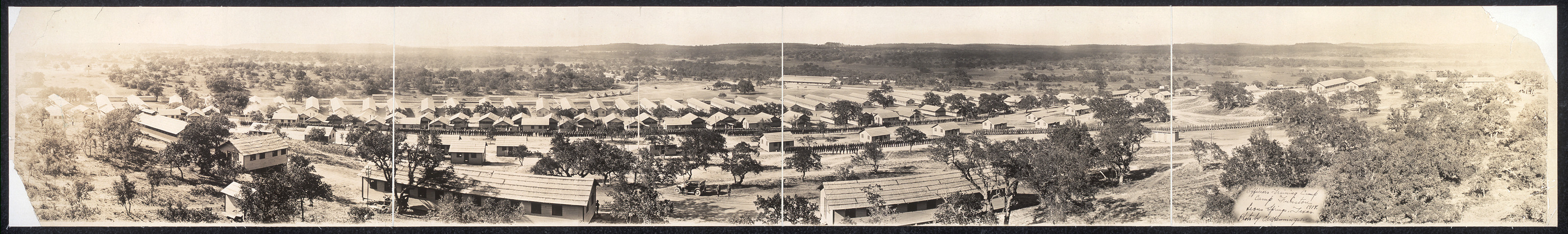 Camp Funston, Lions Springs, Texas, 1917, 1917 — historic image