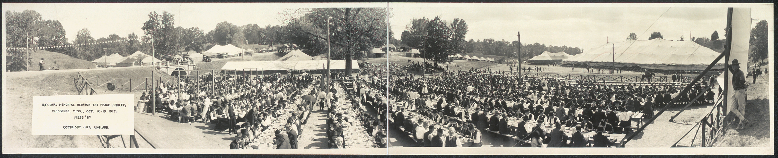 Memorial Reunion Vicksburg, Mississippi, 1917, 1917 — historic image