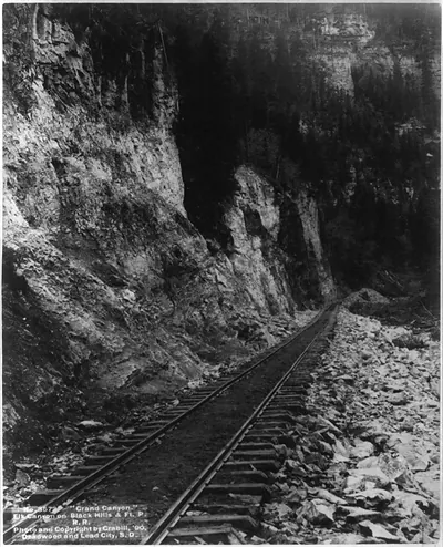 Grand Canyon." Elk Canyon on Black Hills and Ft. P. R.R"